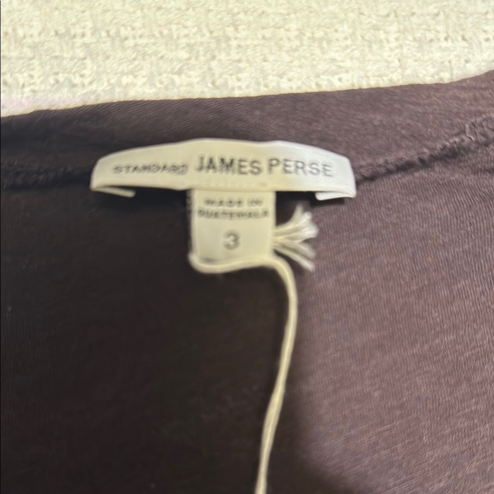 James Perse Brown Top